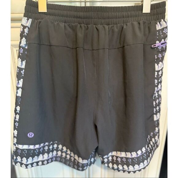 Lululemon Lulu Men's Drawstring Pool Shorts Swim Trunks Black Large - Picture 5 of 6